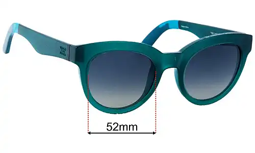 Toms Florentine Replacement Lenses 52mm wide 