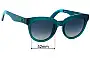 Sunglass Fix Replacement Lenses for Toms  Florentine - 52mm Wide 