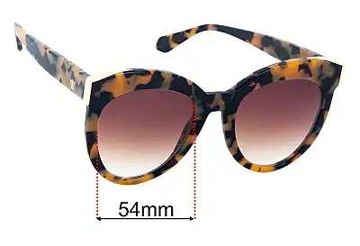 Valley Jawbone Replacement Lenses 54mm wide 
