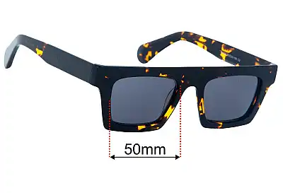 Yesglasses Senda Replacement Lenses 50mm wide 