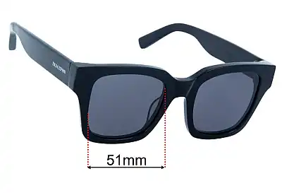 Zulu & Zephyr Square Replacement Lenses 51mm wide 