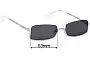 Sunglass Fix Replacement Lenses for A Better Feeling Arctus - 53mm Wide 