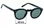 Sunglass Fix Replacement Lenses for Annex AC131 - 46mm Wide 