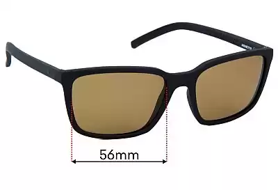 Arnette AN4311 Replacement Lenses 56mm wide 