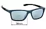 Sunglass Fix Ersatzgläser für Arnette Middlemist AN4328U - 58mm Wide 