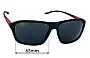 Sunglass Fix Verres de Remplacement pour Arnette Nitewish AN4329 - 63mm Wide 