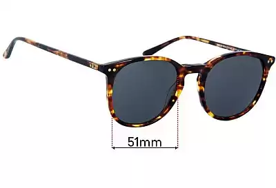 Bailey Nelson  Wells Replacement Lenses 51mm wide 