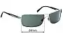 Sunglass Fix Replacement Lenses for Bvlgari 529 - 61mm Wide 