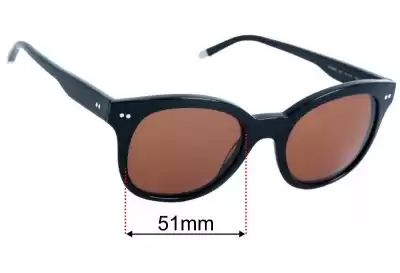 Calvin Klein CK4354S Lentes de Repuesto 51mm wide 