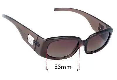 Calvin Klein CK3043S Lentes de Repuesto 53mm wide 