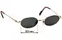 Sunglass Fix Replacement Lenses for Cartier 2728186 - 47mm Wide 