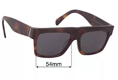 Celine CL 41066/S Replacement Lenses 54mm wide 