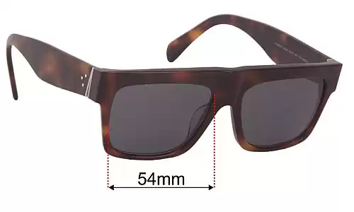 Celine CL 41066/S Ersatzlinsen 54mm wide 
