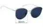 Sunglass Fix Replacement Lenses for Chanel Pantos - 55mm Wide 