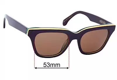 Childe RnB Lentes de Repuesto 53mm wide 