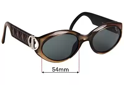 Christian Dior Pandiora Lentes de Repuesto 54mm wide 