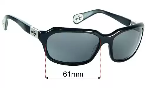 Chrome Hearts Injected Replacement Lenses 61mm wide 