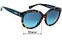 Sunglass Fix Verres de Remplacement pour Coach HC8159F - 55mm Wide 