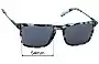 Sunglass Fix Replacement Lenses for Dragon Hyphy DR523S - 54mm Wide 