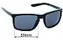 Sunglass Fix Ersatzgläser für Dragon Melee - 59mm Wide 