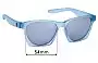 Sunglass Fix Ersatzgläser für Dragon Post Up - 54mm Wide 