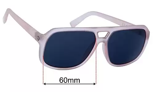 Electric Dude Replacement Lenses 60mm wide 