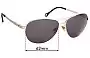 Sunglass Fix Replacement Lenses for Ermenegildo Zegna SZ 3283 - 62mm Wide 