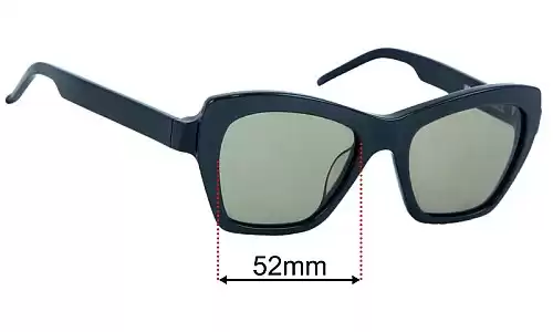 Isson Munira Replacement Lenses 52mm wide 