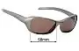 Sunglass Fix Lentes de Repuesto para Julbo Dolgan L - 58mm Wide 