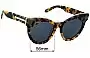 Sunglass Fix Replacement Lenses for Karen Walker Burst - 56mm Wide 