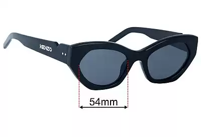 Kenzo KZ401231 Replacement Lenses 54mm wide 