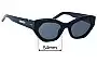 Sunglass Fix Replacement Lenses for Kenzo KZ401231 - 54mm Wide 