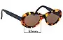 Sunglass Fix Lentes de Repuesto para Leonard Opticians Leonard Opticians Fermata D'Autobus - 53mm Wide 