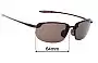 Sunglass Fix Ersatzgläser für Maui Jim MJ407N Ho'okipa - 64mm Wide 