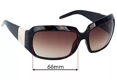 Michael Kors M2668S Lentes de Repuesto 66mm wide 