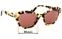 Sunglass Fix Ersatzgläser für Miu Miu SMU05U - 55mm Wide 
