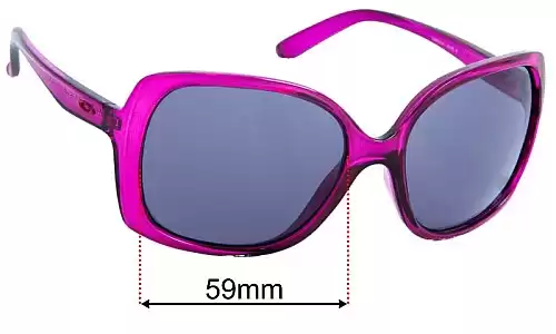 Oakley Beckon OO9125 Replacement Lenses 59mm wide 