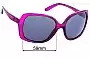 Sunglass Fix Replacement Lenses for Oakley Beckon OO9125 - 59mm Wide 