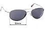 Sunglass Fix Replacement Lenses for Oakley Given OO4068 59mm - 59mm Wide 