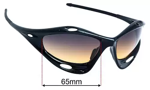 Oakley Racing Jacket Lentes de Repuesto 65mm wide 