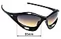 Sunglass Fix Lentes de Repuesto para Oakley Racing Jacket - 65mm Wide 