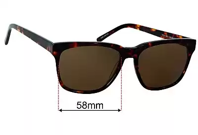 Oscar Wylee Mesa Replacement Lenses 58mm wide 