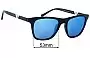 Sunglass Fix Verres de Remplacement pour Police Drift 3 - 53mm Wide 