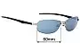 Sunglass Fix Ersatzgläser für Police S8251J - 60mm Wide 