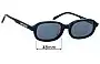 Sunglass Fix Replacement Lenses for Poppy Lissiman Monty - 48mm Wide 