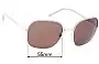 Sunglass Fix Replacement Lenses for Prada SPR67X - 55mm Wide 