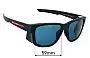 Sunglass Fix Replacement Lenses for Prada SPS07W - 59mm Wide 