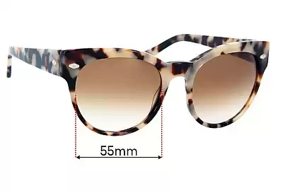 Raen Mande Replacement Lenses 55mm wide 