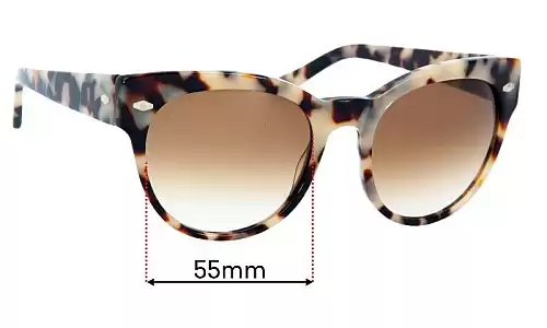 Sunglass Fix Replacement Lenses for Raen Mande - 55mm Wide Raen Mande Replacement Lenses 55mm wide