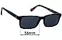Sunglass Fix Replacement Lenses for Polo Polo PH 2123 - 56mm Wide 